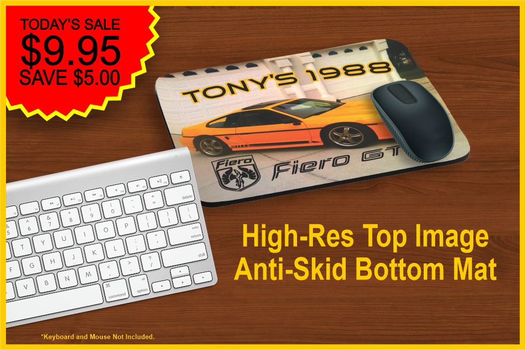 Personalized, Your Classic Car, Muscle Car, Customized, Photo, Computer, Mouse Pad