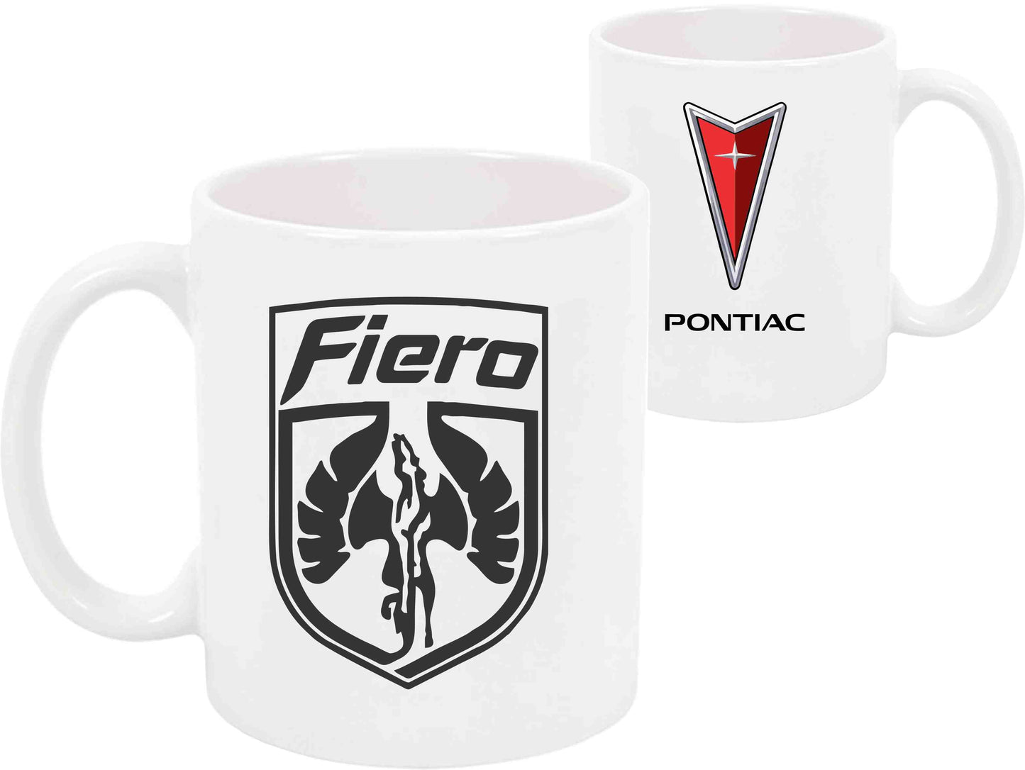 Pontiac, Fiero, GT, Ceramic, 11oz, 15oz, Coffee Mug