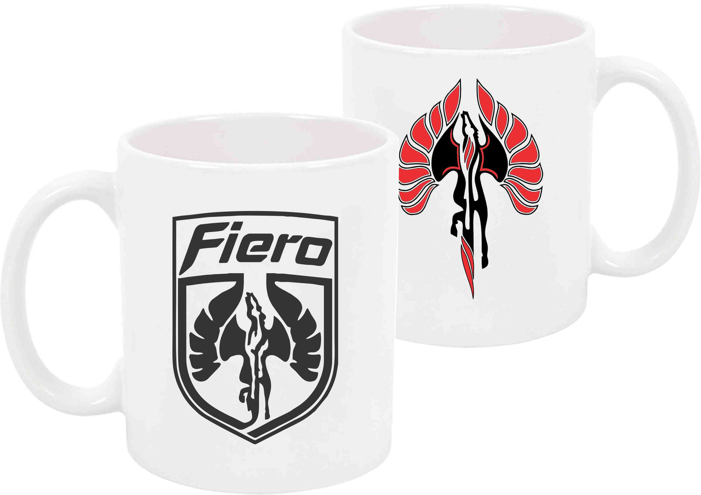 Pontiac, Fiero, GT, Ceramic, 11oz, 15oz, Coffee Mug