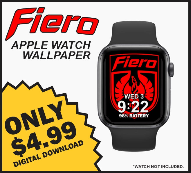 Pontiac Fiero Emblem Digital Download Face for Apple Watch
