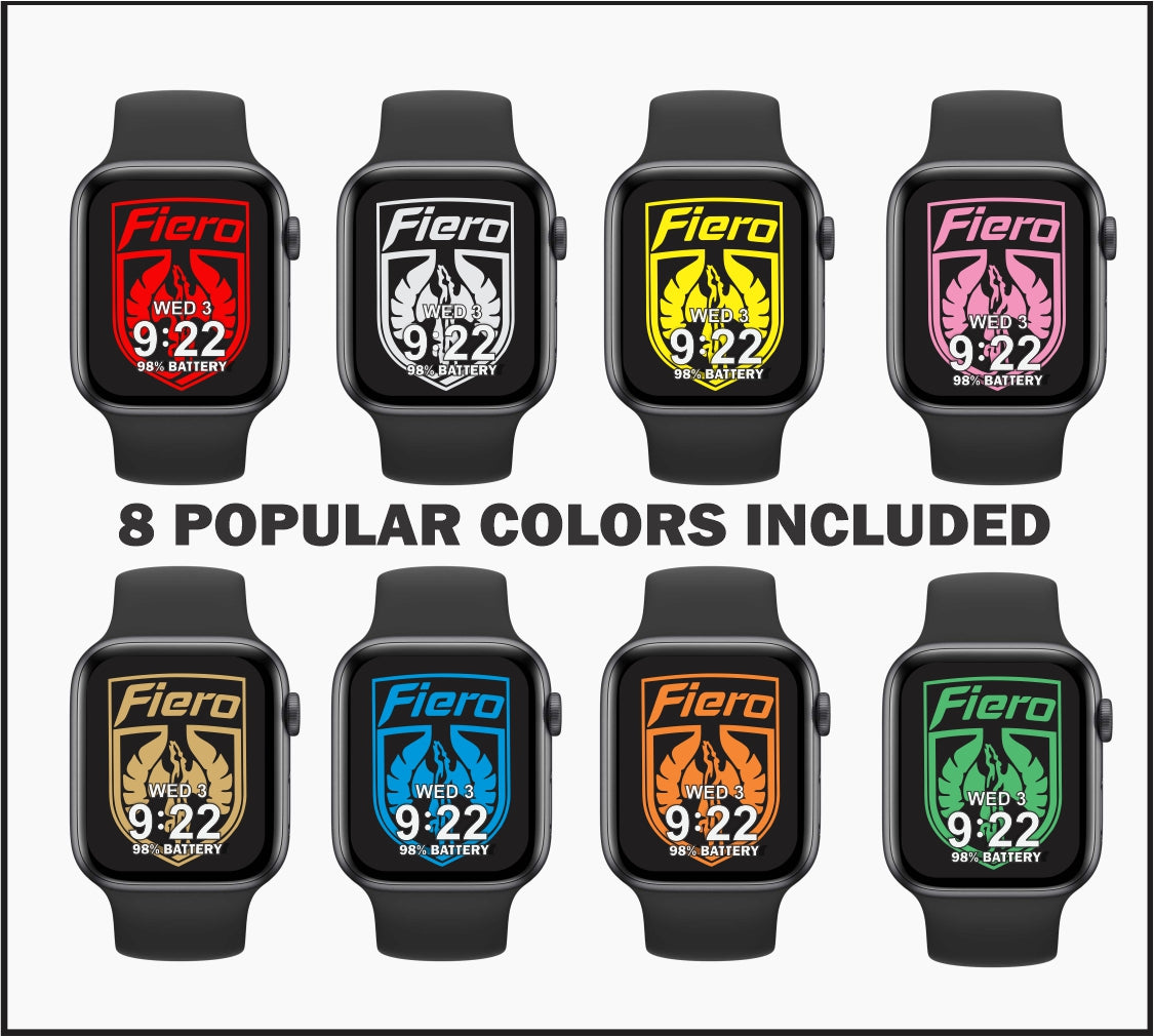 Pontiac Fiero Emblem Digital Download Face for Apple Watch