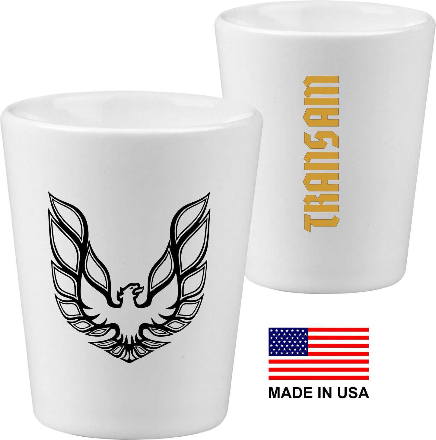 Pontiac Trans Am Firebird Shot Glasses 6x Collection