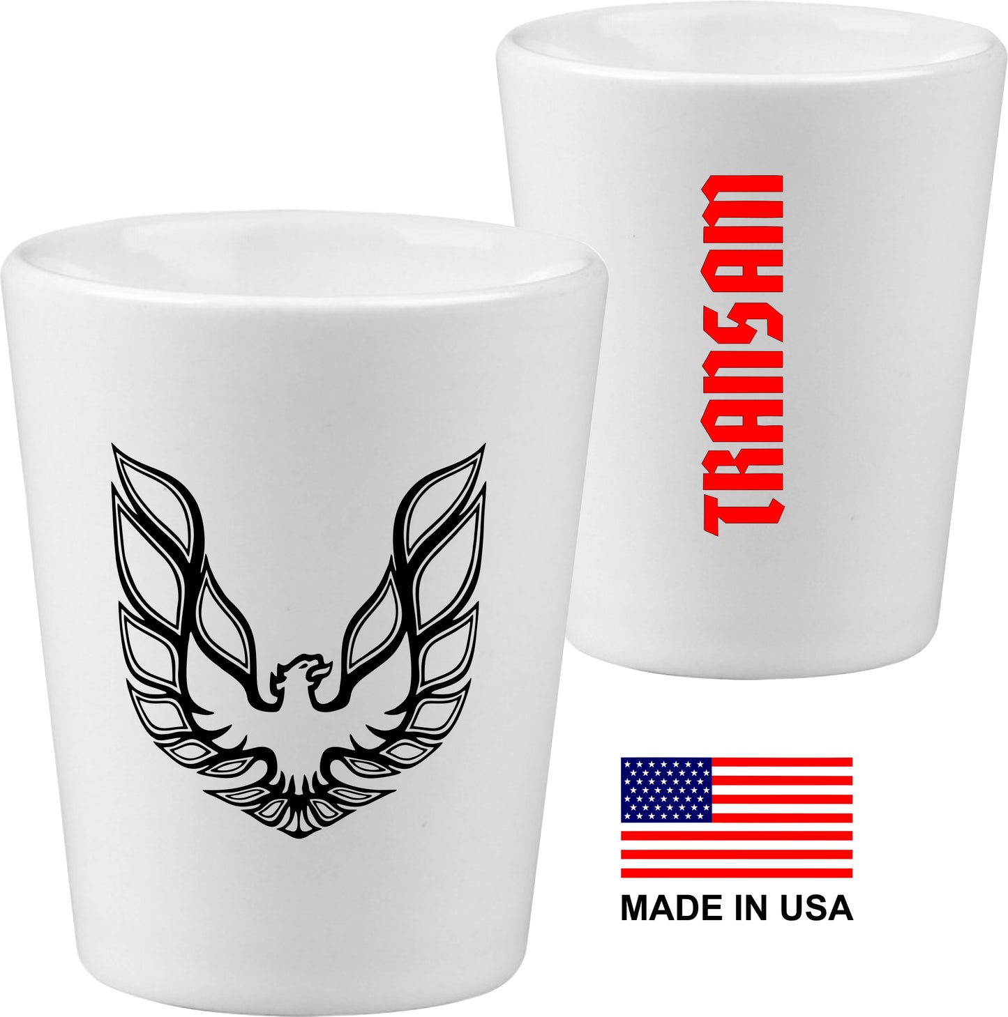 Pontiac Trans Am Firebird Shot Glasses 6x Collection