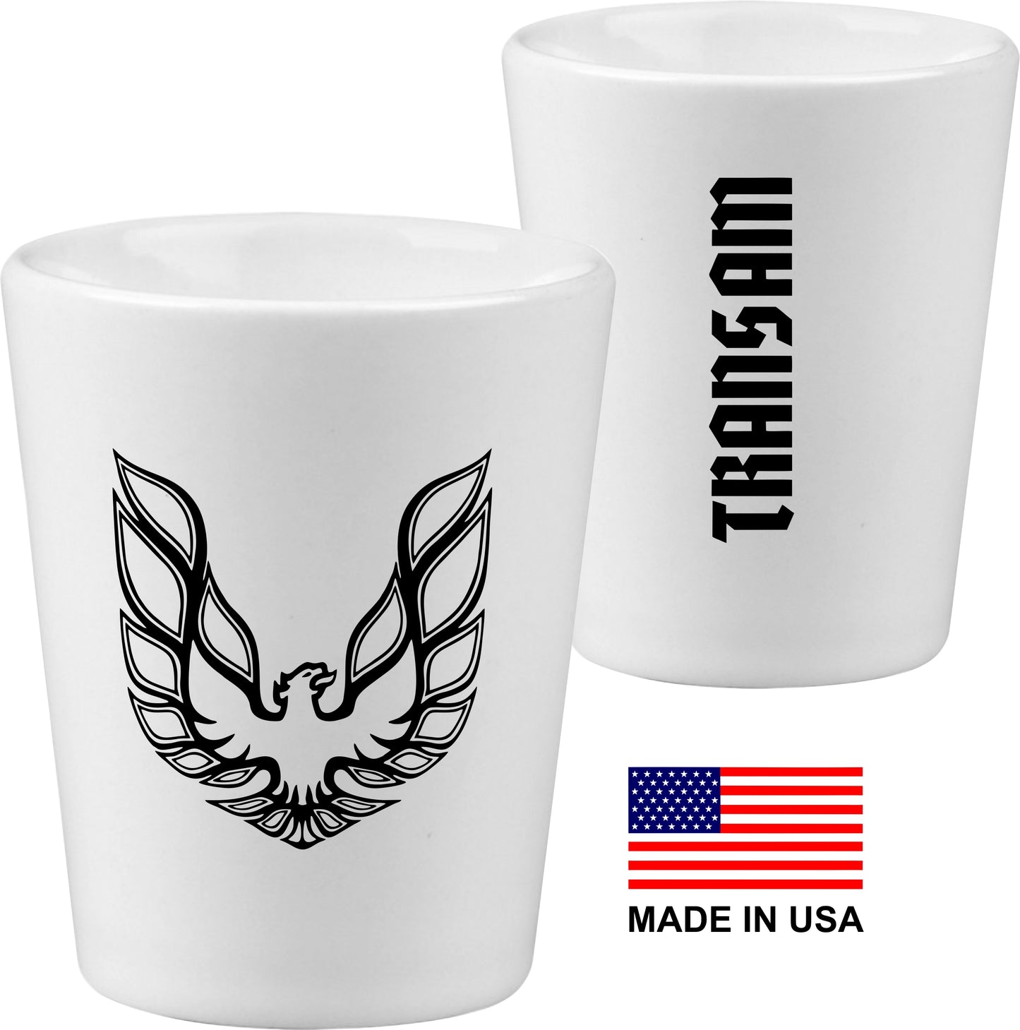 Pontiac Trans Am Firebird Shot Glasses 6x Collection