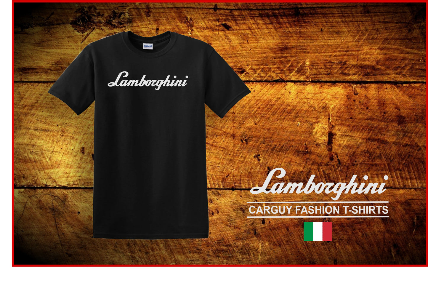 Lamborghini Short Sleeve Cotton T-Shirt