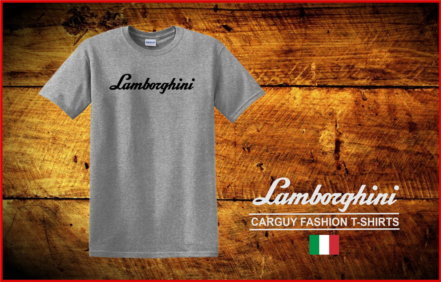 Lamborghini Short Sleeve Cotton T-Shirt