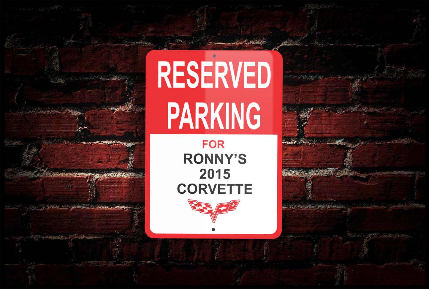 Personalized, Metal, Car, Garage, Parking Signs
