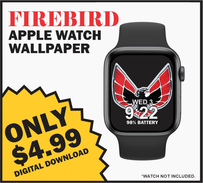 Pontiac Firebire Apple Watch Face