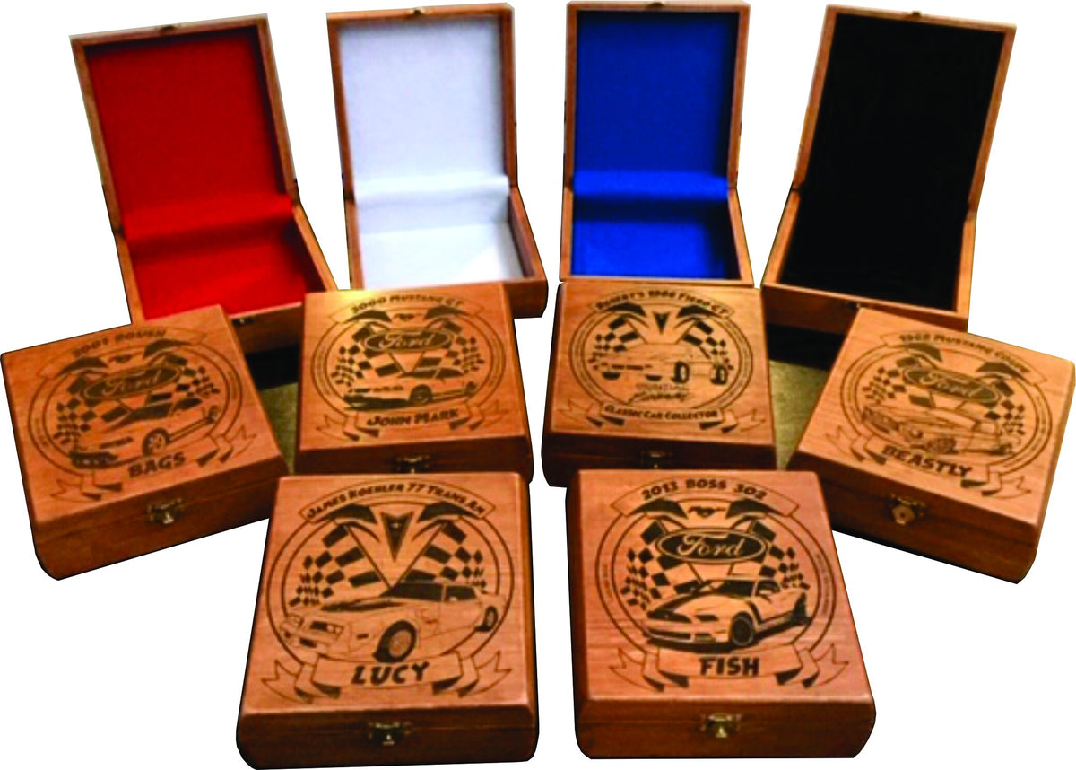 Laser engraved automotive items
