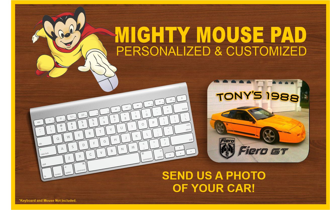 Personalized, Your Classic Car, Muscle Car, Customized, Photo, Computer, Mouse Pad