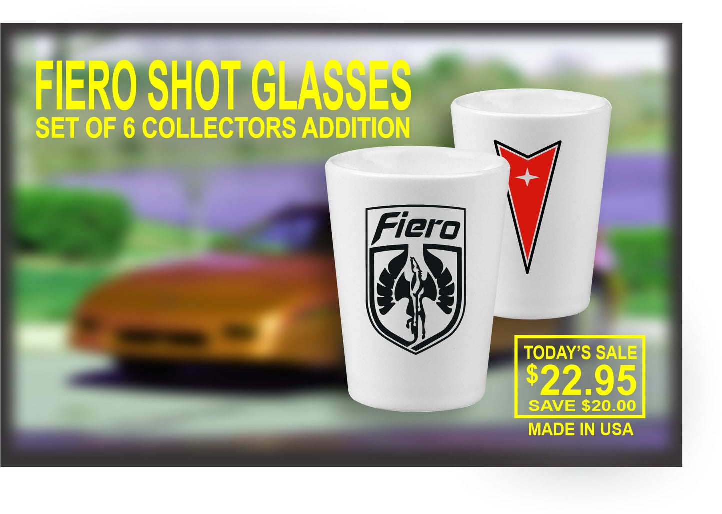 Fiero Shot Glass 6x Collection