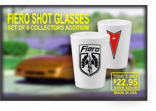 Fiero Shot Glass 6x Collection