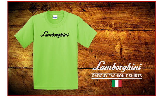 Lamborghini Short Sleeve Cotton T-Shirt