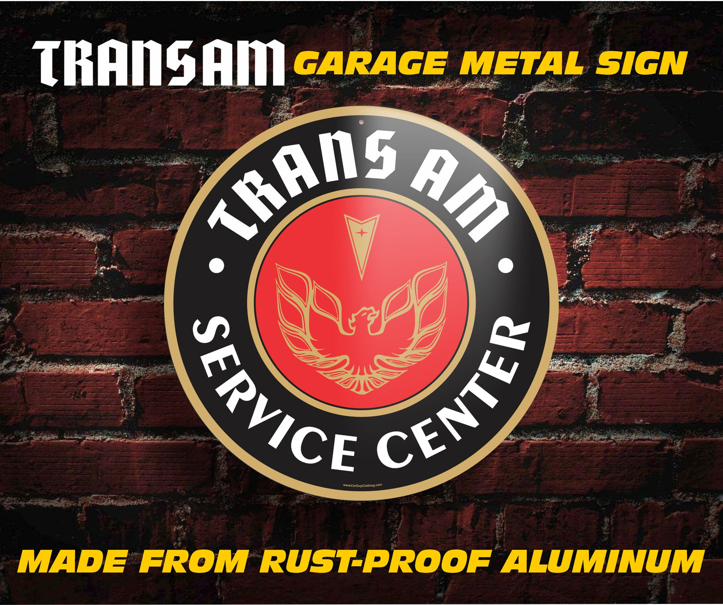 Trans Am Service Wall Sign